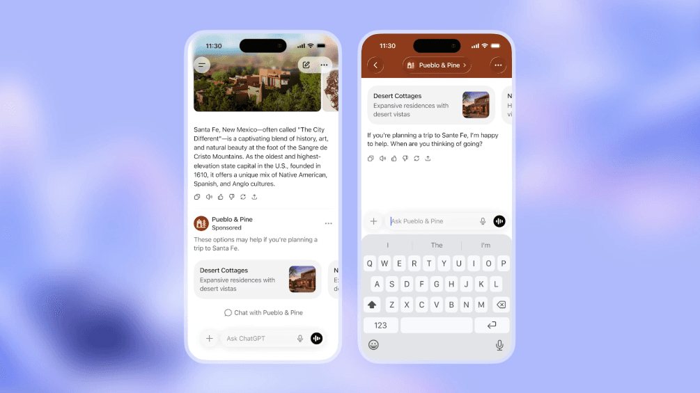 Llegan los ads a ChatGPT